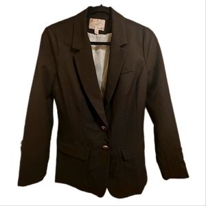 2 button black blazer dynamite